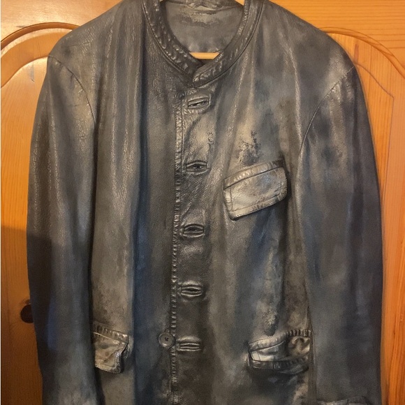 Numero 10 leather jacket - Picture 10 of 16